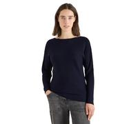 Cecil 3017216 Cosy Texture Mix Dolman, Urban Dark Blue, XL Donna