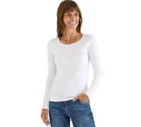 Cecil 3120346 Maglia Basic a Maniche, Bianco, S Donna