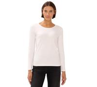 Cecil 3120346 Maglia Basic a Maniche, Vanilla White, XL Donna