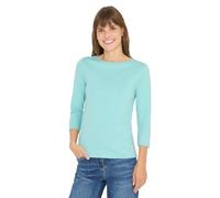 Cecil 3127598 Maglietta Basic in Tinta Unita, Sea Foam Blue, XL Donna