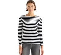 Cecil 3227274 Maglietta Basic a Righe, Vanilla White, XL Donna