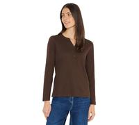 Cecil 3227282 Maglia a Maniche Lunghe con Scollo, Mousse al Cioccolato, XL Donna