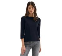 Cecil 3227462 Camicia con Struttura a Costine, Blu Scuro Urbano, XL Donna