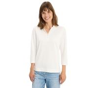Cecil 3227473 Polo con Dettaglio Bottoni, Vanilla White, XL Donna