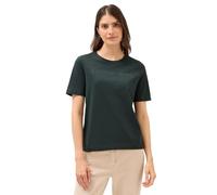 Cecil 3227616 Maglietta con Wording Artwork, Ink Green, XXL Donna