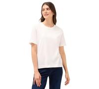 Cecil 3227616 Maglietta con Wording Artwork, Vanilla White, S Donna