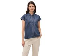Cecil 3411858 Blusa Lyocell, Lavaggio Blu Medio, L Donna