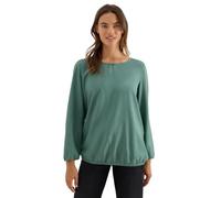 Cecil 3411876 Camicetta Tinta Unita, Jewel Green, XXL Donne