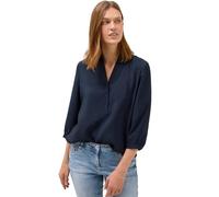 Cecil 3412016 Blusa Lunga Tinta Unita, Urban Dark Blue, L Donna