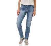 Cecil 3716103 Jeans dal Taglio Casual, Blu Chiaro svanito, 26W x 30L Donna