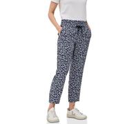 Cecil 3716650 Pantaloni con Fantasia, Urban Dark Blue, L / 28L Donna