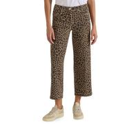 Cecil - 3819012, Jeans a Vita Alta a Gamba Larga con Motivo Leone Donna