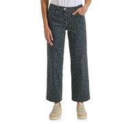 Cecil - 3819012, Jeans a Vita Alta a Gamba Larga con Motivo Leone Donna
