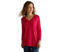 Cecil B303173 Maglione con Scollo a V, Granita Red, S Donna