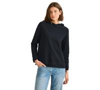 Cecil B303218 Felpa con Cappuccio Basic, Blu Universale, M Donna