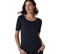 Cecil B317515 Maglietta Basic in Cotone, Universal Blue, M Donna