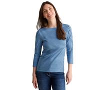 Cecil B319900 Camicia a Righe, Fresh Light Blue, XS Donna