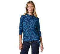Cecil B322262 Morbida Maglietta con Stampa, Aqua Melange, M Donna