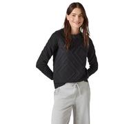 Cecil B322263 Maglietta con Motivo Strutturato 3D, Grigio Carbone Scuro, L Donna