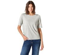 Cecil B322914 T-Shirt, Fog Grey Melange, S Donna