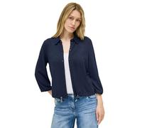 Cecil B323528 Giacca Leggera Crepe, Urban Navy Blue, XXL Donna