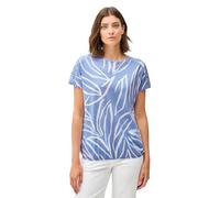 Cecil B323530 Maglietta con Stampa Mista, Deep Pastel Blue, XXL Donna