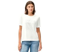Cecil B323582 Camicia con Pietre preziose, Vanilla White, XL Donna