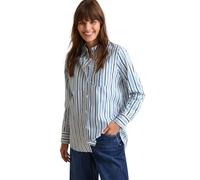 Cecil B345316 Longblouse a Righe, Fresh Light Blue, XL Donna