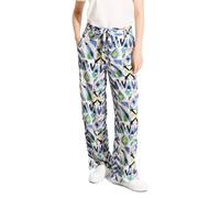 Cecil B377518 Pantaloni con Stampa Colorata, Vanilla White, (M) W x 30L Donna