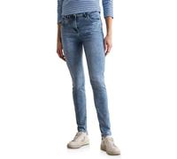 Cecil B378664 Jeans Slim Fit, Light Blue Wash, 31W x 28L Donna