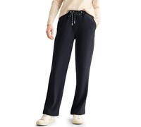 Cecil B378805 Straight Leg-Pantaloni strutturati, Universal Blue, L / 28L Donna