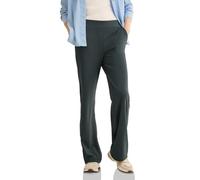 Cecil B378909 Pantaloni Basic Wide Leg, Ardesia Kaki, (XS) W x 32L Donna