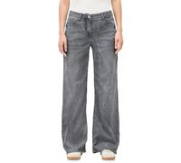 Cecil B379235 Jeans, Light Grey Stone Wash, 33 Donna
