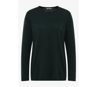 Cecil Basic Roundneck Verde - Taglia L Abbigliamento Donna Pullover E Cardigan