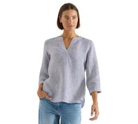 Cecil Camicetta in Lino a Righe Rich Burgundy M