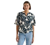 Cecil Camicia a Maniche Corte con Scollo a Spacco Palm Breeze Green XS