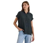 Cecil Camicia a Maniche Corte in Tinta Unita Palm Breeze Green XL