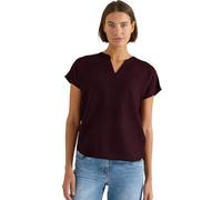 Cecil Camicia in Misto Lino Rich Burgundy M