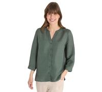 Cecil Camicia in Misto Lino, Tinta Unita, Colore Cachi, M