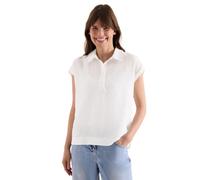 Cecil Camicia in Tinta Unita Vanilla White L