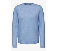 Cecil Cosy High Round Neck Blu - Taglia L Abbigliamento Donna