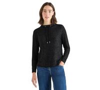 Cecil Cosy Melange Maglietta a Maniche Lunghe Donna