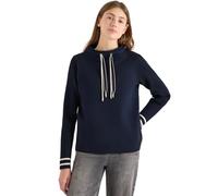 Cecil Felpa con Maniche a Maglia Universale Blu L