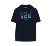 CECIL Felpa 'Scents Of The Sea' navy / blu notte Donna CECIL L