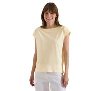 Cecil Garment Dye - Maglietta a Maniche Corte, Colore: Giallo, L