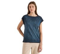 Cecil Garment Dye - Maglietta Universale, Blu, XL