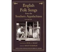 Cecil J Sharp English Folk Songs from the Southern Appalachia (Copertina rigida)