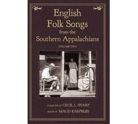 Cecil J Sharp English Folk Songs from the Southern Appalachia (Copertina rigida)