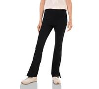 Cecil Leggings da donna Bootcut con spacco, Nero , S
