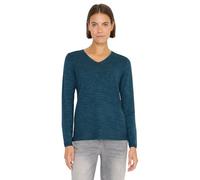 Cecil Maglia a V Teal Blue Heather Melange S